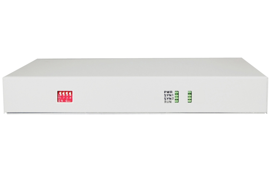 飛暢科技-2光4電口級聯(lián)（節(jié)點）型千兆以太網(wǎng)光纖收發(fā)器